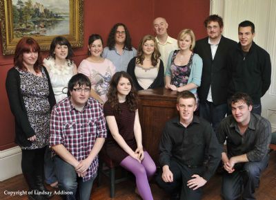 BBC Young Traditional Musician 2010 semi finalists at Wiston Lodge - copyright of Lindsay Addison